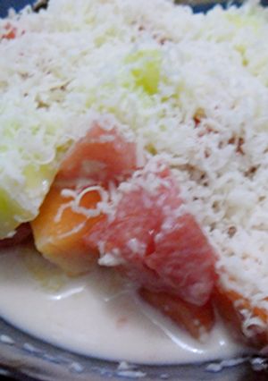 Foto resep Salad Buah Swegerrr ^.^