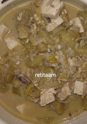 Foto resep Sayur Lodeh Putih Simple