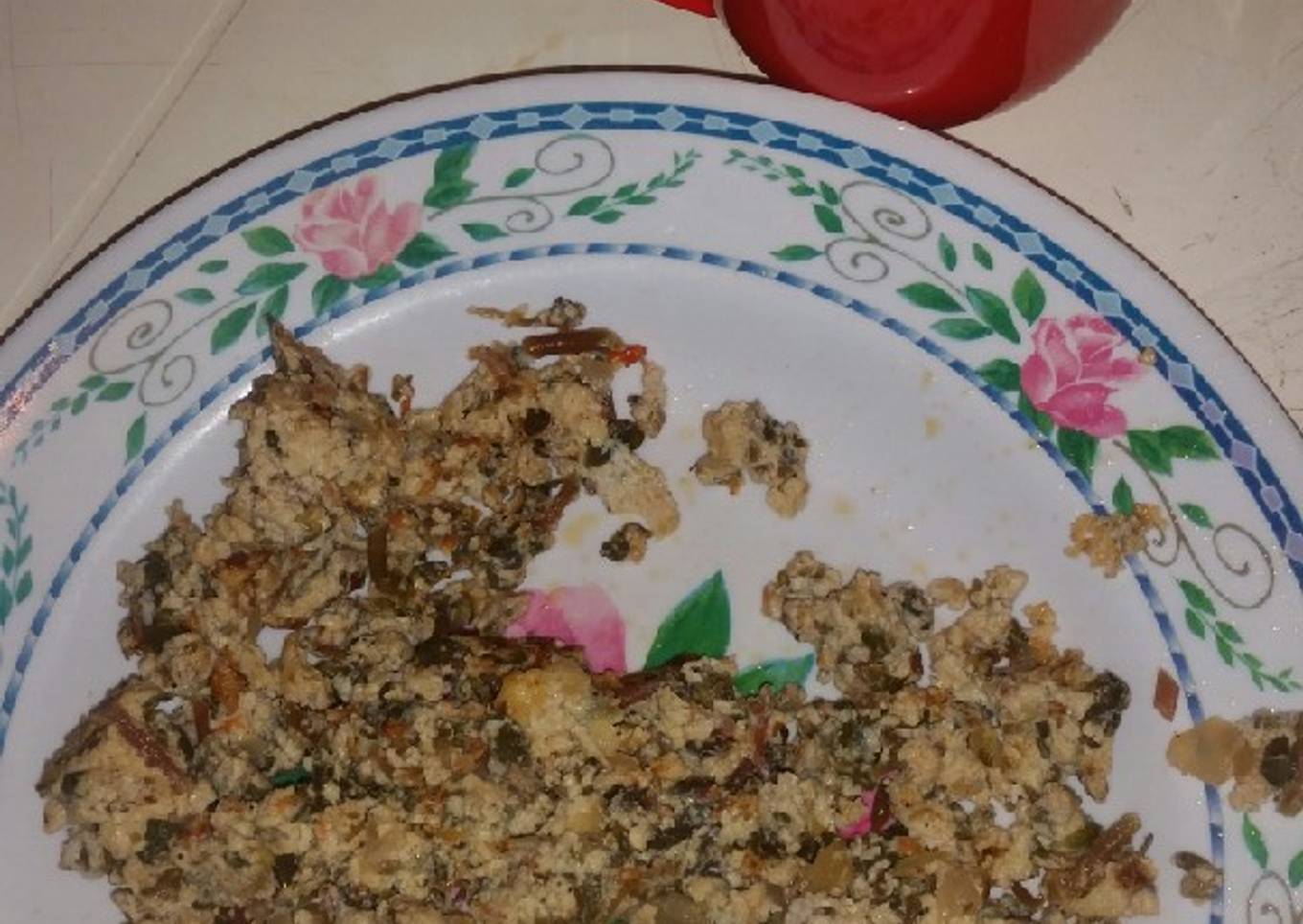 Verdolagas con huevo