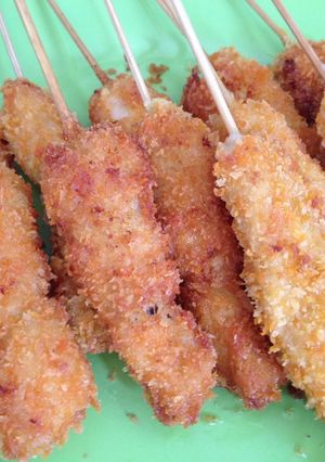 Foto resep Sate Ayam Panir