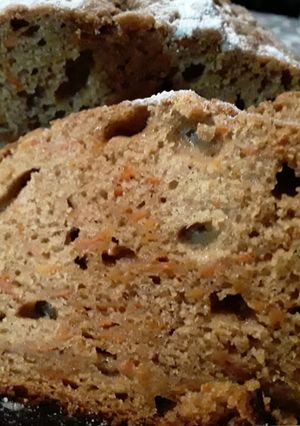 Una foto de Budín especiado de zanahorias!! Delicioso!!