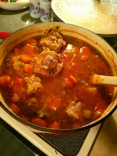 A picture of Oxtail Soup.