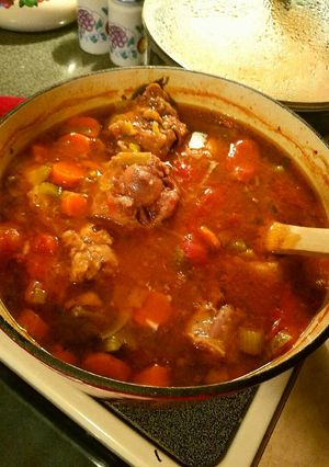 A picture of Oxtail Soup.