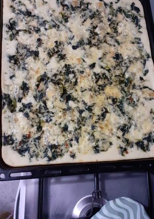 Una foto de Tarta de masa licuada c/espinacas