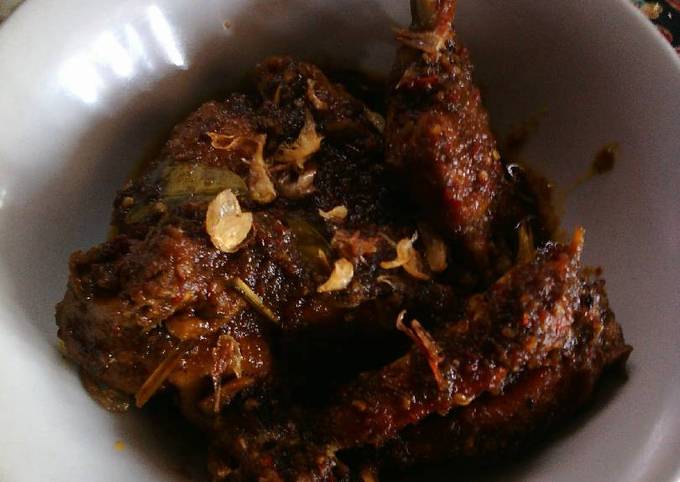 Resep: Ayam kampung rica rica bumbu jingkrak ala medan Gampang