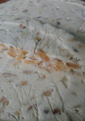 Una foto de Turrón de maní casero