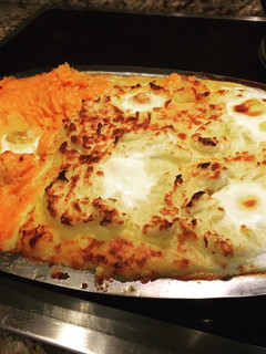 Una foto de Pastel de papa y zapallo