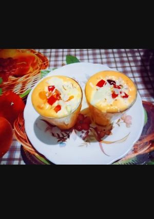 A picture of Delicious tasty mango Mastani.