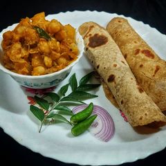 A picture of Tapioca(Kappa) Puzhukku in Kerala Style.