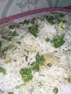 A picture of Vegetable white rice.
