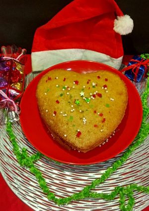 A picture of Orange Tutti Fruity Cake.