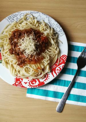 Foto resep Spaghetti Bolognese a la La Fonte
