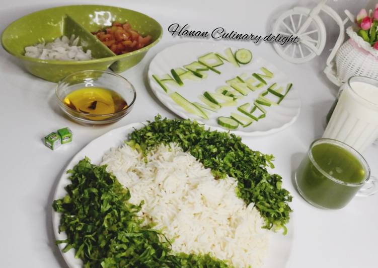 How to Make Favorite Green White Green rice #oct1strush