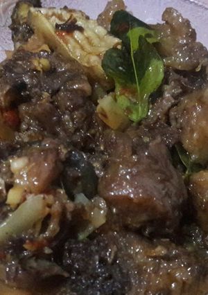 Foto resep Tongseng Pipi Sapi