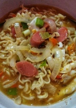 Foto resep Mie kuah spesial