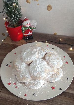 Φωτογραφία της συνταγής Κουραμπιέδες ❣️♥️