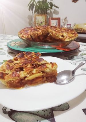 Una foto de Pie de Manzana #caminodesabores