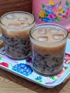 Foto resep Es Teh Susu Jelly Serut