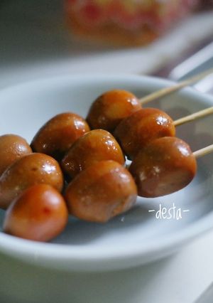 Foto resep Sate telur puyuh