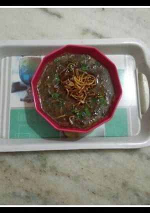 A picture of Manchow soup.