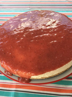 Una foto de Coulis de frutillas