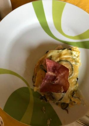 Foto di Lasagna con zucchine e proscìutto