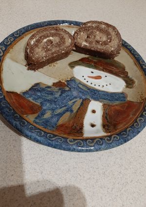 Kekszes gesztenyés tekercs recept fotója
