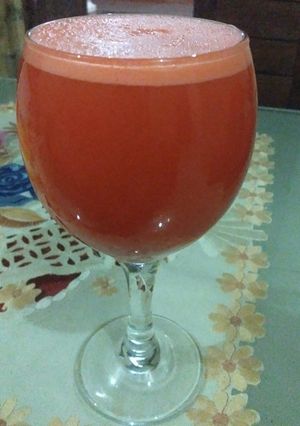 Foto resep Jus Glowing (Wortel & Tomat)