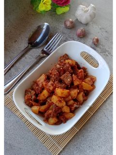 Foto resep Daging Kentang Balado