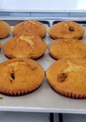 A picture of Vanilla raisins cupcakes#localfoodcontest-mombasa.