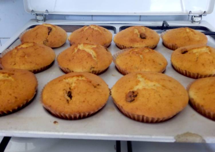 Vanilla raisins cupcakes#localfoodcontest-mombasa
