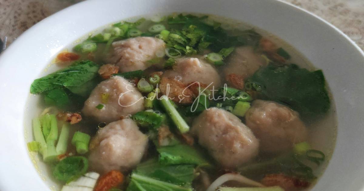 Resep Bakso Solo Rumahan Oleh Endah Nur Hidayati - Cookpad