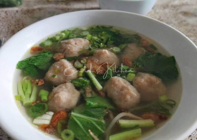 Cara bikin Bakso Solo Rumahan