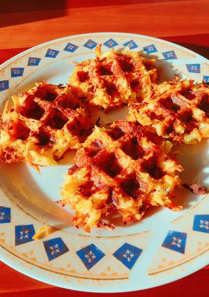 Φωτογραφία της συνταγής Hash brown waffles