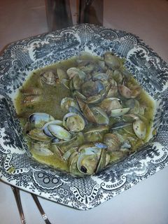 Una foto de Almejas a la Marinera