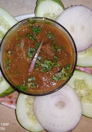 चिकन कलेजी ग्रेव्ही (Chicken Kaleji Gravy Recipe In Marathi) रेसिपी चे मुख्य फोटो 