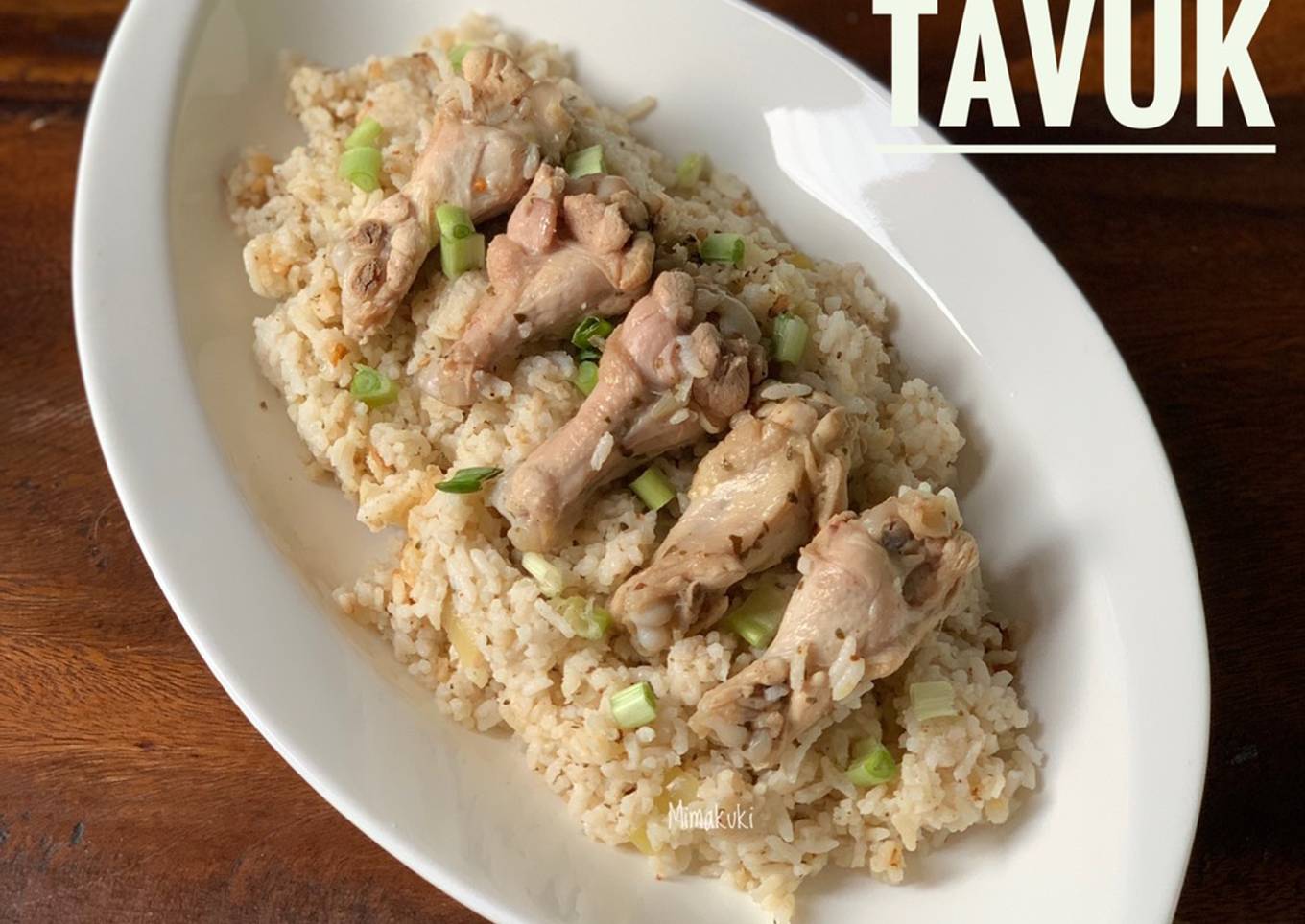 Kapama Tavuk (Nasi Ayam ala Turki)