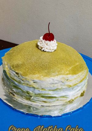 Foto resep Crepe Matcha Cake