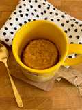 ☆Mugcake à la Semoule, Miel et Fleur d’Oranger façon Basboussa☆