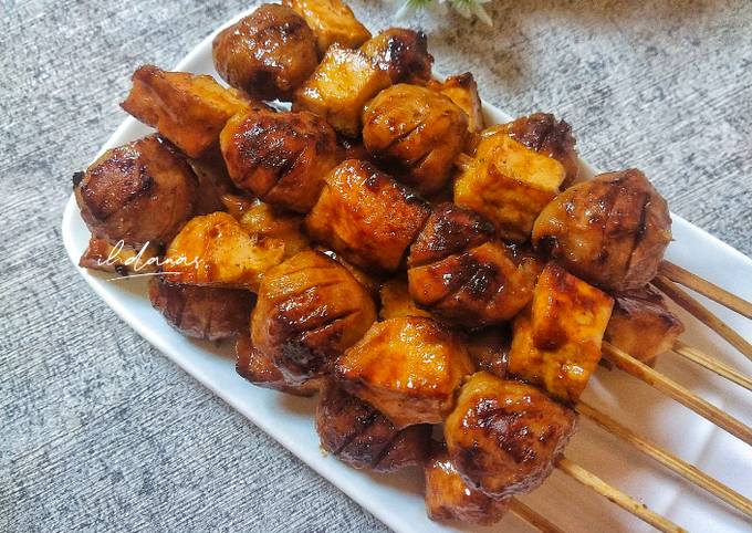 Resep Sate Bakso Dan Tahu Oleh Ihdanas Cookpad