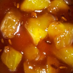 Kache aam ki launji A picture of Kache aam ki launji.