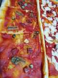 420 * Pizza in teglia con farina di semola 🍕🍕🍕