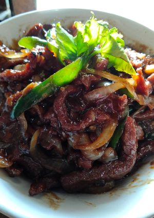 Foto resep Beef teriyaki mirip hokben 😂