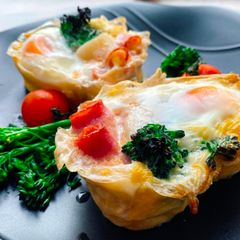 Kawaii Egg Bake A picture of Kawaii Egg Bake.
