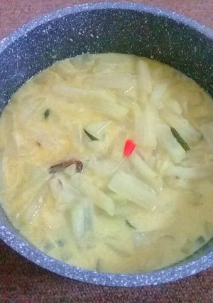 Foto resep Labu puteh kuah santan