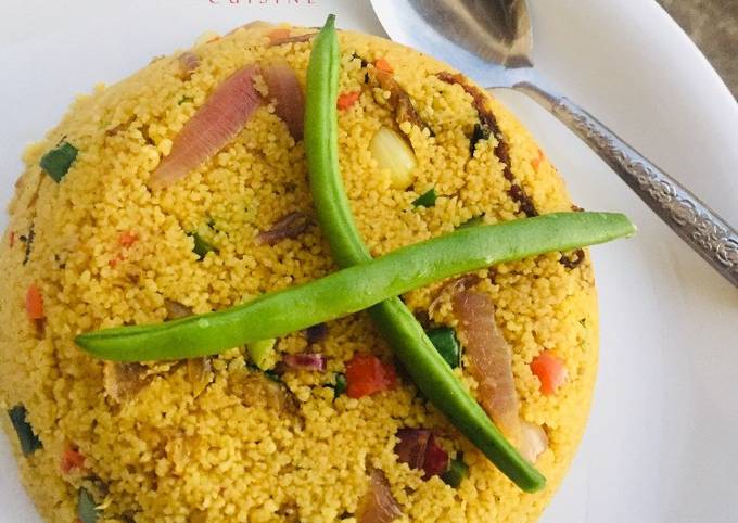 Step-by-Step Guide to Make Speedy Fried couscous by maryuums_cuisine🌸