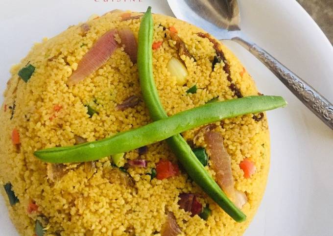 Step-by-Step Guide to Prepare Speedy Fried couscous by maryuums_cuisine🌸