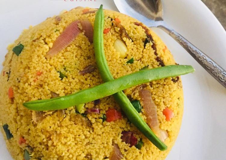 Fried couscous by maryuums_cuisine🌸