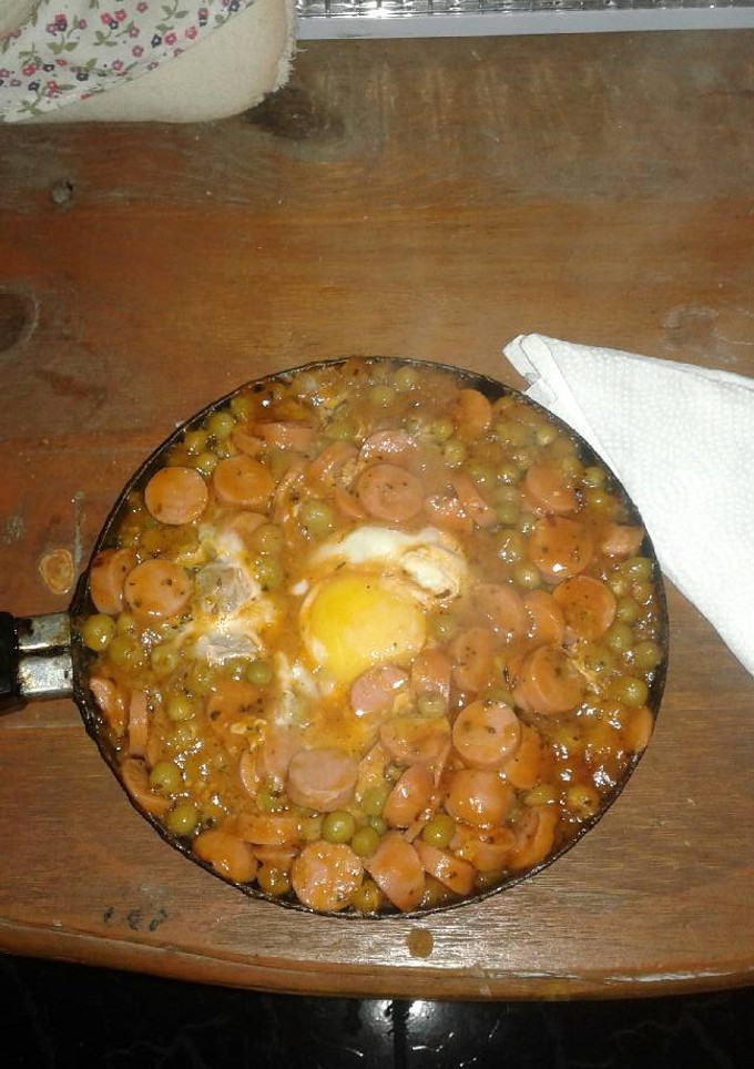 Una foto de Colchón de arvejas