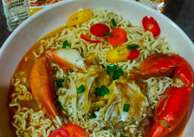 Easiest Way to Make Appetizing Meggie Kari Asam laksa Ketam Nipah pengubat rindu yang melimpah